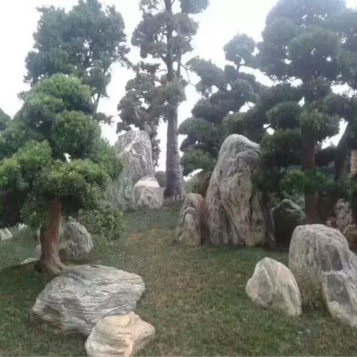 草坪置石